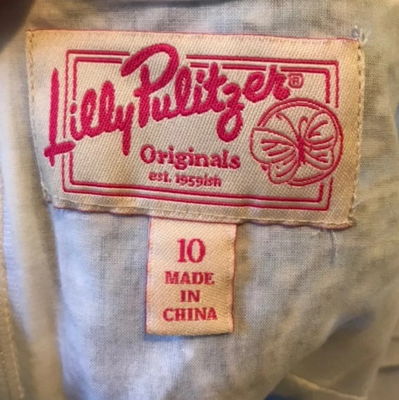 Lilly Pulitzer original stuffed seashell print - Picture 5 of 5